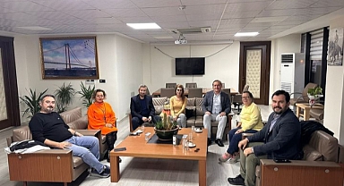 TMMOB Heyetinden Başkan Öztürk'e ziyaret