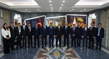 Vali Toraman’a rektörlerden ziyaret