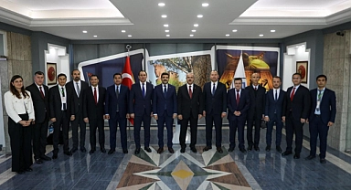 Vali Toraman’a rektörlerden ziyaret