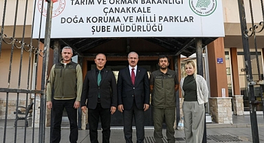 Vali Toraman’dan Doğa Koruma ve Milli Parklar İl Şube Müdürlüğüne ziyaret