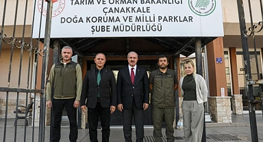 Vali Toraman’dan Doğa Koruma ve Milli Parklar İl Şube Müdürlüğüne ziyaret