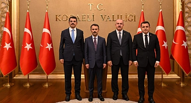 Vali Toraman’dan Vali Aktaş’a nezaket ziyareti