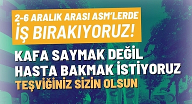 Aile hekimleri bugün iş bırakıyor!