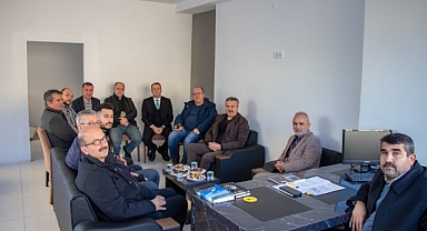 AK Parti Çan'da esnaf ziyareti