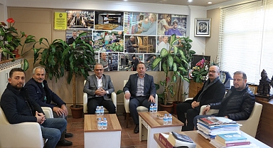 AK Parti Çanakkale İl Başkanlığı’ndan Ünal Özcan'a ziyaret