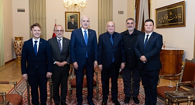 AK Parti Çanakkale Teşkilatından TBMM Başkanı Numan Kurtulmuş’a ziyaret