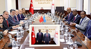 Bakan Yumaklı, Somali Balıkçılık ve Mavi Ekonomi Bakanı Aden ile görüştü
