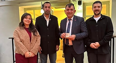 Başkan Atalay'dan Galia Cafe’ye ziyaret