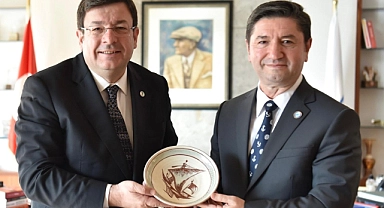 Başkan Erkek, Büyüksağnak'ı ağırladı