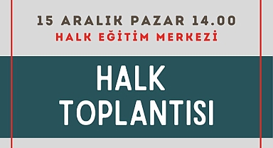 Başkan Göztepe Halk Toplantısı’nda adalılarla buluşacak