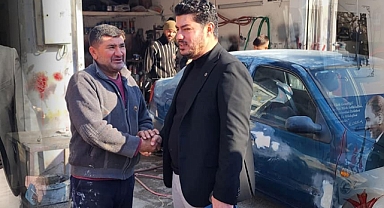 Başkan Gürel'den esnaf ziyareti