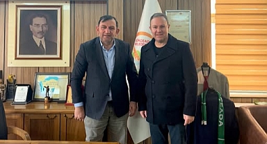 Başkan Ilık'tan Başkan Atalay'a ziyaret
