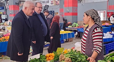 Başkan Levent Gürbüz: “Ezine ve Geyikli’de halkın nabzını tuttuk”