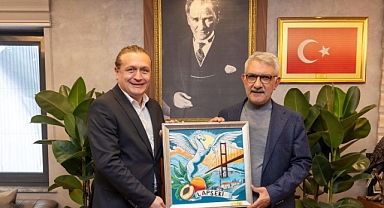 Başkan Öztürk, Ali Sukas'ı ziyaret etti