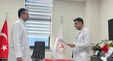 Biga Ağız ve Diş Sağlığı Merkezi’nde aday memurlar yemin etti