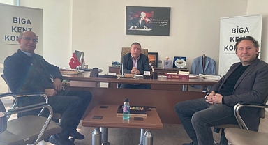 Biga Kent Konseyi ve ÇARO turizm çalışmalarını görüştü