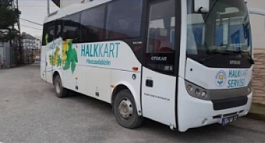 Bozcaada Belediyesi Halk Kart Servis Otobüsü seferi iptal edildi