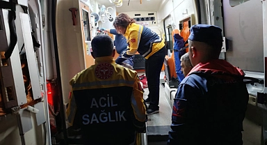 Bozcaada’da tıbbi tahliye operasyonu
