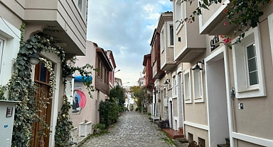 Bozcaada yeni haftaya yağmurla başladı