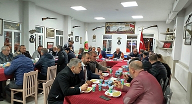 Çan Erenler Avcılık ve Atıcılık Derneği Kış Pilavı etkinliği gerçekleştirildi