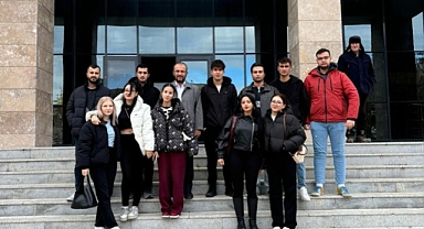 Çan MYO öğrencilerinden teknik gezi