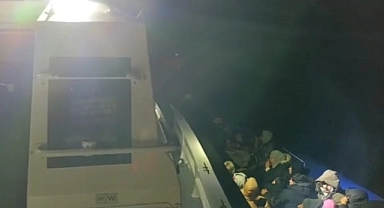 Çanakkale açıklarında 24 düzensiz göçmen kurtarıldı