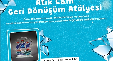Çanakkale Belediyesi'nden Atık Cam Geri Dönüşüm Atölyesi duyurusu