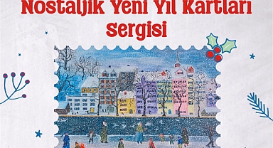 Çanakkale'de Nostaljik Yeni Yıl Kartları Sergisi
