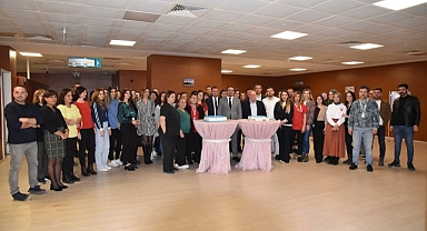 Çanakkale Mehmet Akif Ersoy Devlet Hastanesinde 29 Kasım Dünya Tıbbi Sekreterler Günü etkinliği düzenlendi