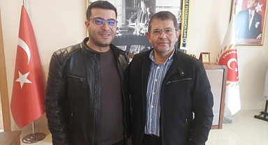 ÇOMÜ İdari Personeli Güven Kılıç’tan Başkanvekili Özyurt’a ziyaret