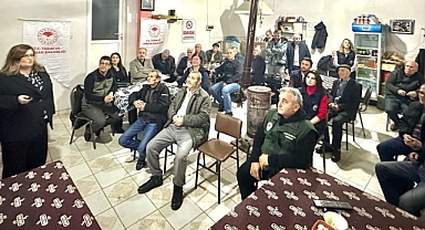 Derenti Köyü’nde bağcılık bilgilendirme ve eğitim toplantısı düzenlendi