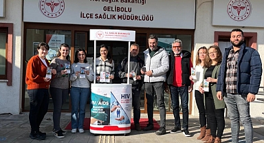 Gelibolu'da Dünya AIDS Günü’ne özel etkinlik
