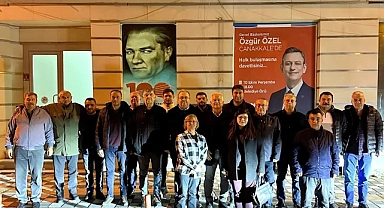 Güneşhan, Ezine İlçe Toplantısına katıldı