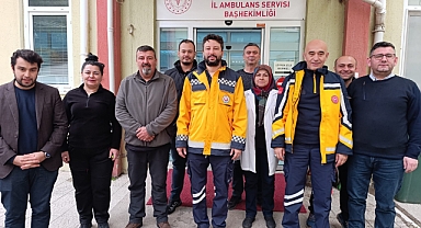 İl Sağlık Müdürü Op. Dr. Gökhan Baştürk'ten anlamlı ziyaret