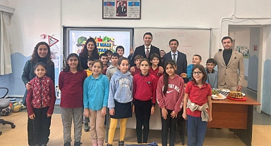 İstiklal İlkokulu öğrencilerinden Yerli Malı Haftası etkinliği