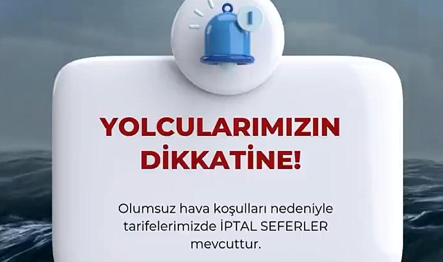 Kabatepe-Gökçeada Hattında Sefer İptalleri