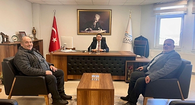 Kaymakam Haydaroğlu'na ziyaret