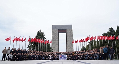 Milli Savunma Üniversitesi Hava Astsubay Meslek Yüksek Okulu Çanakkale'yi gezdi