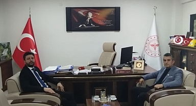 Muhtar Gözen'den Op. Dr. Baştürk'e ziyaret