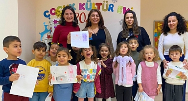 Özlem Kayalı İlkokulu öğrencileri, Çocuk Kültür Evi'nde