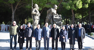 Prof. Dr. Haluk Görgün, Çanakkale’de Tarihi Alanı ziyaret etti