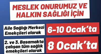 Sağlık çalışanları iş bırakacak!