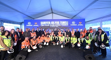 Sarıyer-Kilyos Tüneli TBM Kazısı Başladı