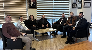 TMMOB ve Oda Başkanlarından, Başkan Arslan'a ziyaret