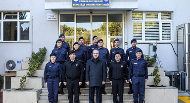 Vali Ömer Toraman'dan Merkez İlçe Jandarma Komutanlığına ziyaret