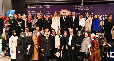AK Parti Balıkesir İl Kadın Kolları 7. Olağan Kongresi coşkuyla gerçekleştirildi