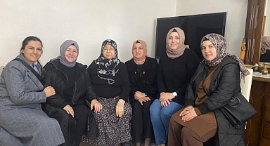 AK Parti Çan İlçe Teşkilatı Kadın Kolları'ndan Miraç Kandili zyareti