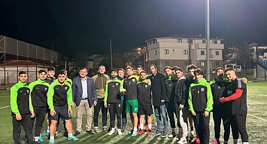 Alper Furkan Er'e idmanda doğum günü sürprizi