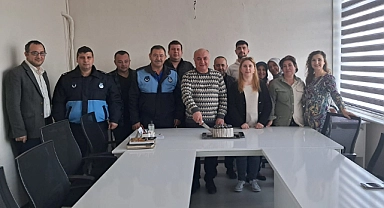 Başkan Metin Semerci’ye sürpriz doğum günü