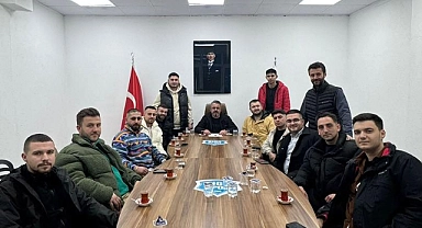 Bigaspor yönetimi ve taraftarlar bir araya geldi